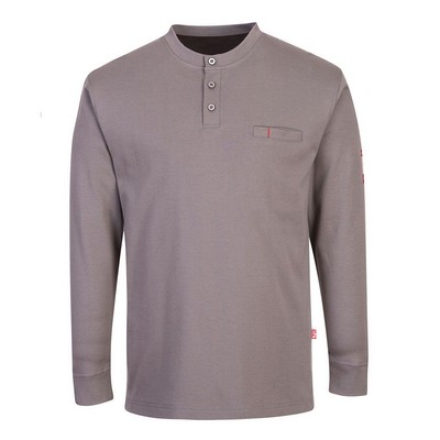 Bizflame® Knit Antistatic FR Henley