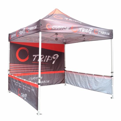Dye Sublimated Custom Tent with Enclosure