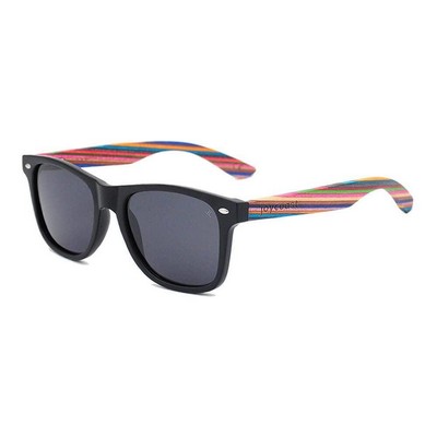 Stained Bamboo Wooden Sunglasses