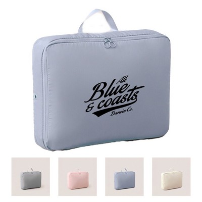 Compressible Double Zip Large Down Jacket Storage Bag