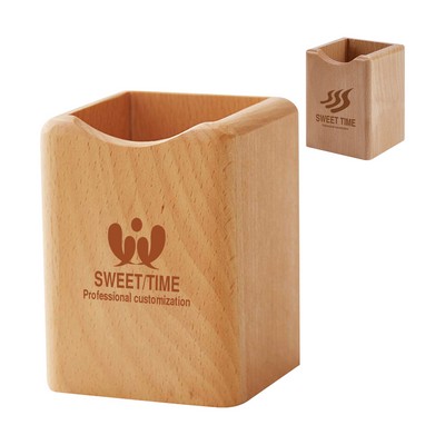 Wooden Pens Holder