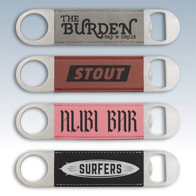 Leatherette Bottle Openers