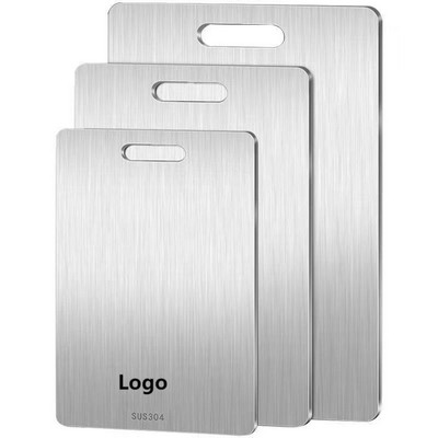18" Food Grade Stainless Steel Double Sided Board Kitchen Special Cutting Board