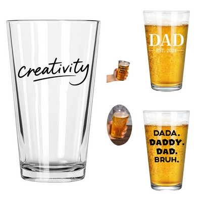 16 oz Pint Glass