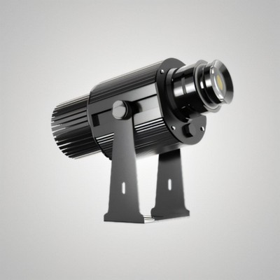 Color Gradient Changing Gobo Projector, 100W, Indoor/Outdoor