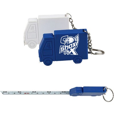 Mini Car Measuring Tape With Key Chain