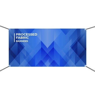 Processed Fabric Banners with Top Pole Pocket - 1' x 1' (SQFT)