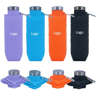 Portable 700ML Silicone Collapsible Water Bottle