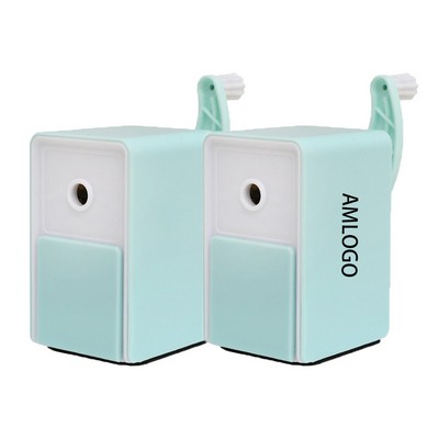 Manual Pencil Sharpener with Hand Crank