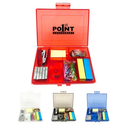 7" 1 Mini Office Supply Kit With Portable Case