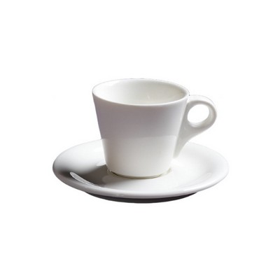 3oz Ceramic Coffee Cup With Saucer Set