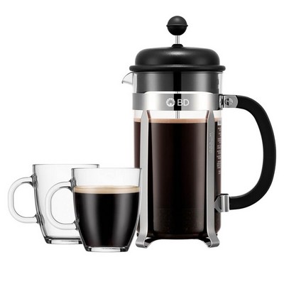 Bodum Caffettiera Set 34oz French Press for Two
