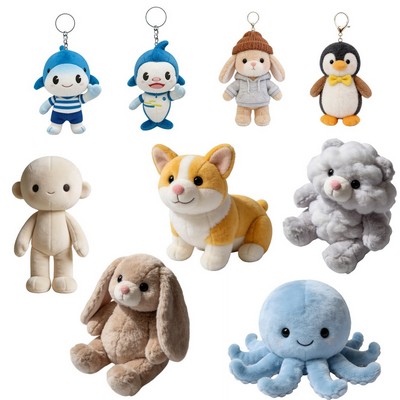 14"-18'' Custom Plush Toy Soft Promotional Stuffed Animal
