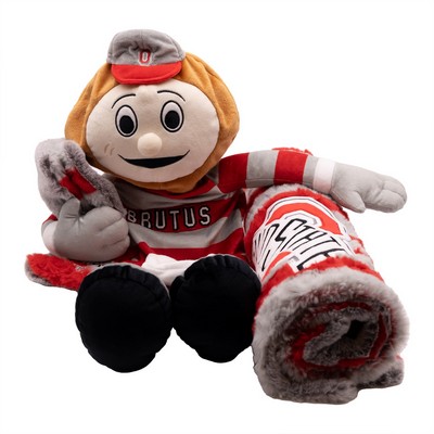 Ohio State University Brutus Blankie Bestie