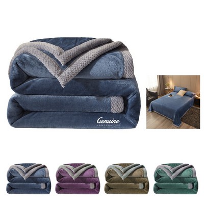 Waffle Tetured Soft Blanket