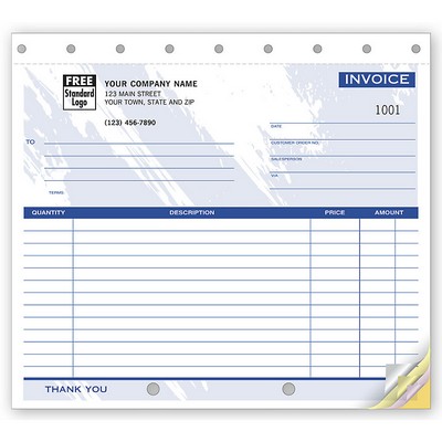 Invoices Forms - Small Lined (3 Part)