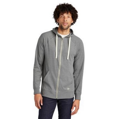 New Era Sueded Cotton Blend Full-Zip Hoodie.