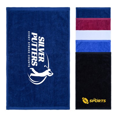 11" X 18" Cotton Velour Rally Towels