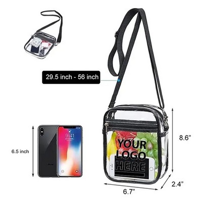 Clear Crossbody Purse Bag
