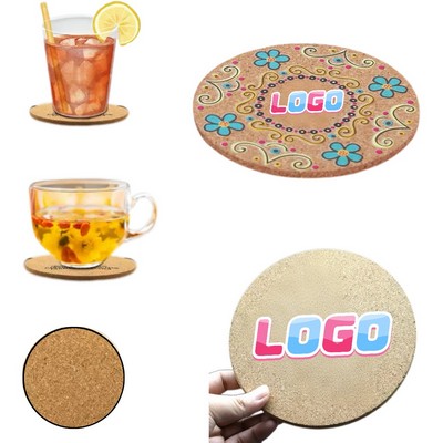 Cork & Pine Wood Coaster