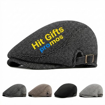 Vintage Wool Beret Cap