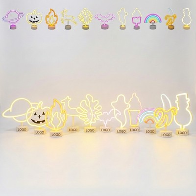 Decorate Neon Night Light