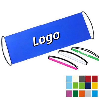 Hand Rolling Retractable Banner For Promotional Custom Display And Event Decoration