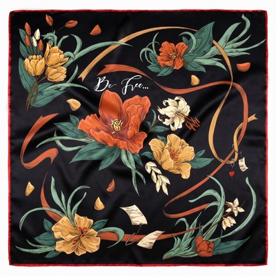 Natural Mulberry Silk Bandanna