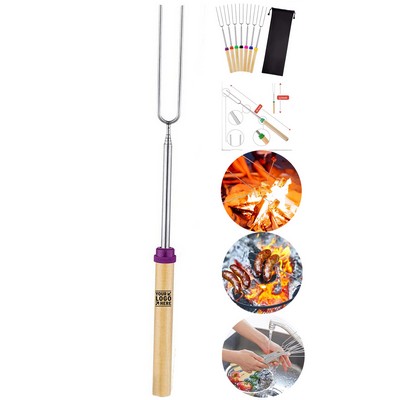 Extendable Campfire Roasting Forks