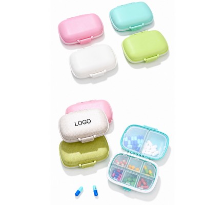 Wheat Straw Moisture Proof Pill Case