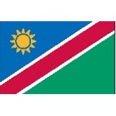 5'x8' Namibia U.N. Nylon Outdoor Flag - Style C