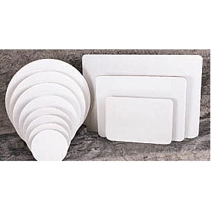 7" Round White Cake & Pizza Pad