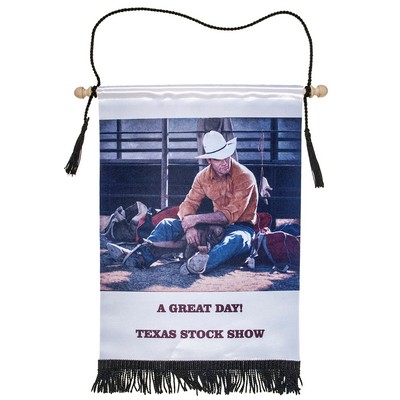 12" x 24" Custom Satin Banner (Full-Color)