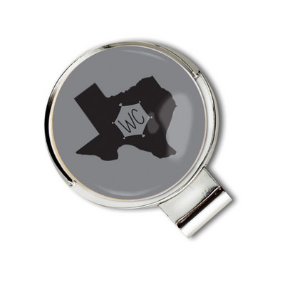 Hat Clip W/ Offset Printed Ball Marker