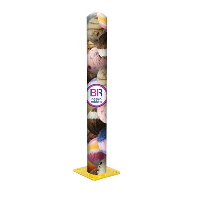Fabric Bollard Cover 7"Dia x 60"H