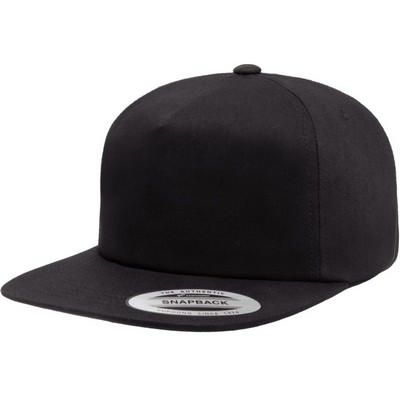 Yupoong® YP Classics™ Unstructured Five Panel Snapback Cap (Embroidered)