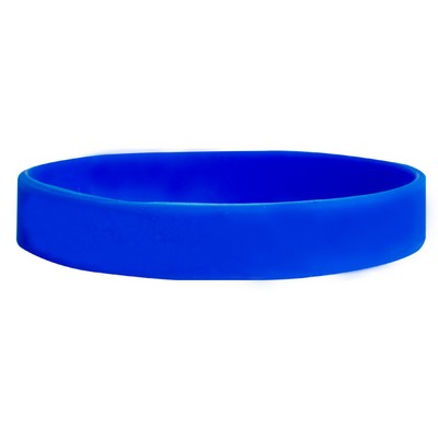 1/2" Blank Silicone Wristband