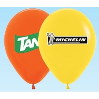 9" Latex Helium Balloon - Crystal Colors