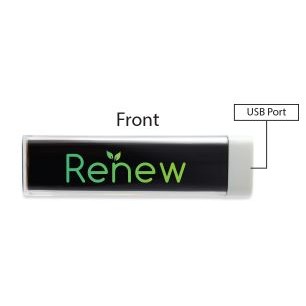 Translucent 2200Mah Economy Power Bank