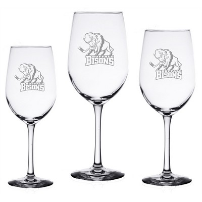 Laser Engraved Libbey® 7519 Vina 12 oz. Wine Glass