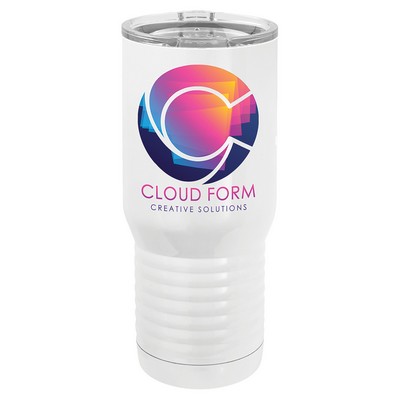 Polar Camel 20 Oz. Tall White Sublimatable Vacuum Insulated Tumbler