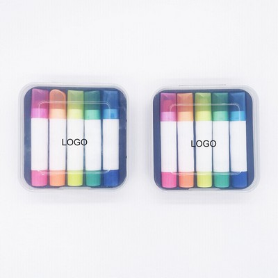 Solid Highlighter/Marker Set