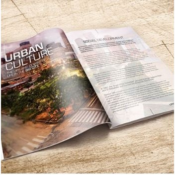 8.5" x 11"- 36 page - Catalog Printing 8.5" x 11" - 100lb. Gloss Text With AQ