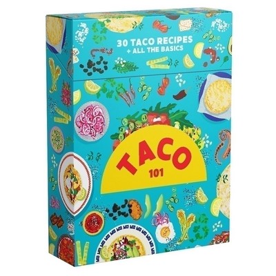 Taco 101 Deck of Cards (30 Taco Recipes + All the Basics)