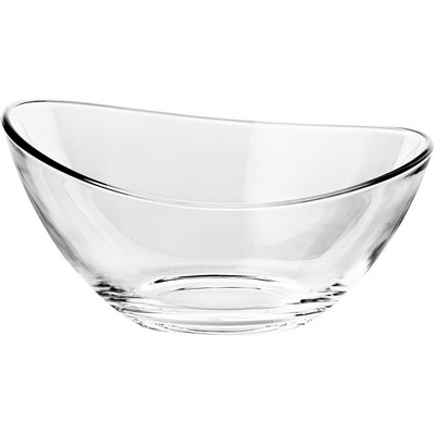 11"D Crystal Papaya Bowl