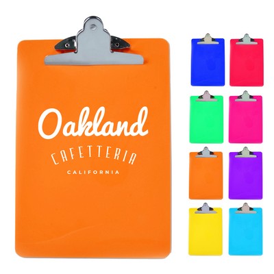 Portable A4 Plastic Writing Clipboard