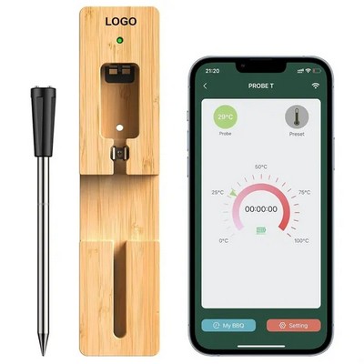 Wireless Digital Meat Thermometer for Grilling Cooking