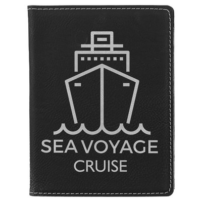 Leatherette Passport Holder