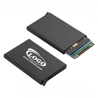 Pop Up Rfid Blocking Slim Card Holder
