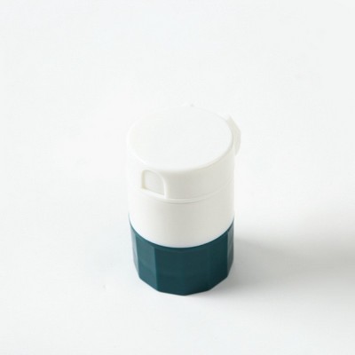 Convenient Stainless Steel Blade Pill Splitter Box